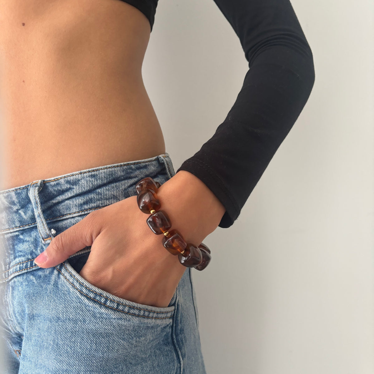 Statement bracelet Sara